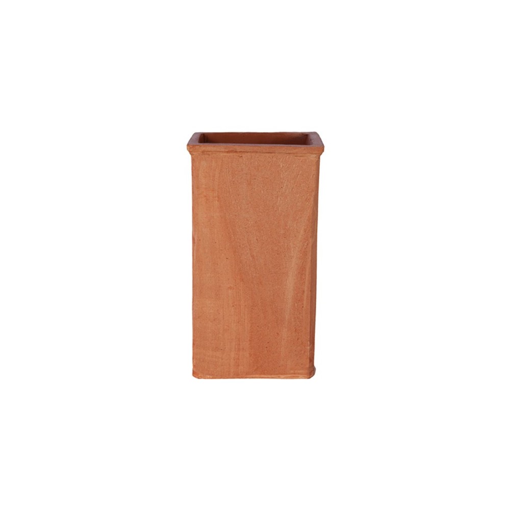 Rectangular Smooth Terracotta Umbrella Stand